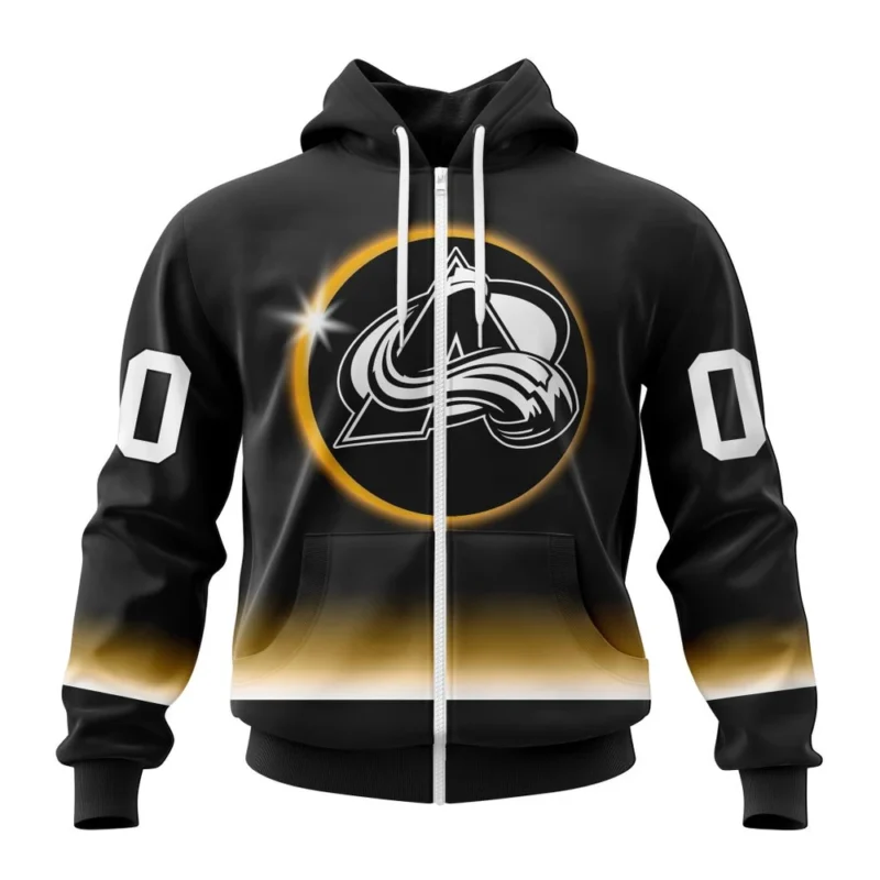 NHL Personalized Name And Number, Colorado Avalanche Special Eclipse Design,QTNHL Personalized Name And Number,080524B642