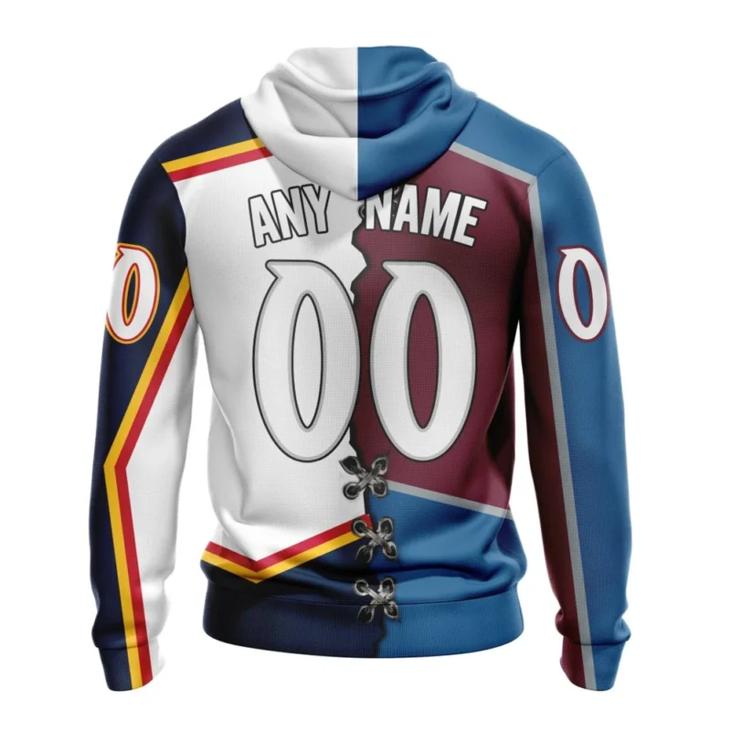 NHL Personalized Name And Number, Colorado Avalanche Special Home Mix Reverse Retro Personalized Kits,QTNHL Personalized Name And Number,080524B942