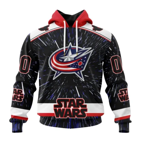 NHL Columbus Blue Jackets Special Star Wars Design,QTNHL080524A1130