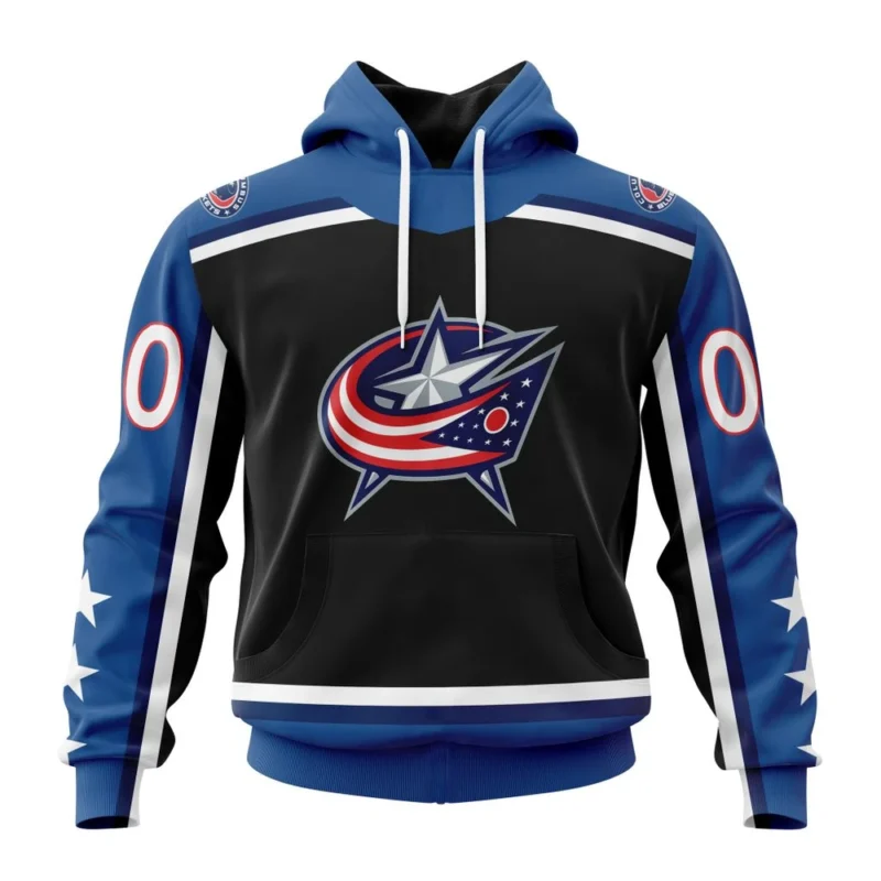 NHL Columbus Blue Jackets Reverse Retro Kits ,QTNHL080524A3140