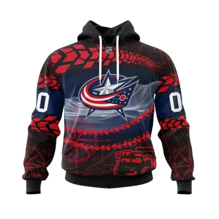 NHL Columbus Blue Jackets, Specialized Off Road Style,QTNHL080524A4035