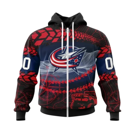 NHL Columbus Blue Jackets, Specialized Off Road Style,QTNHL 080524B4035