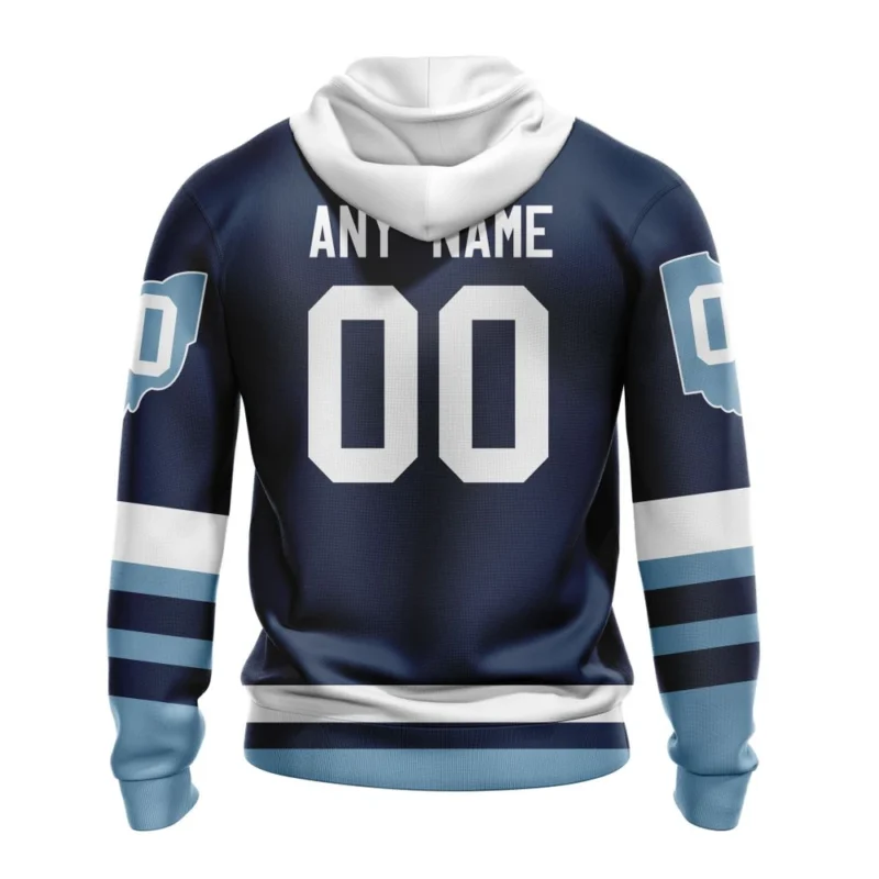 NHL Personalized Name And Number, Columbus Blue Jackets Personalized Heritage Design,QTNHL Personalized Name And Number,080524B671