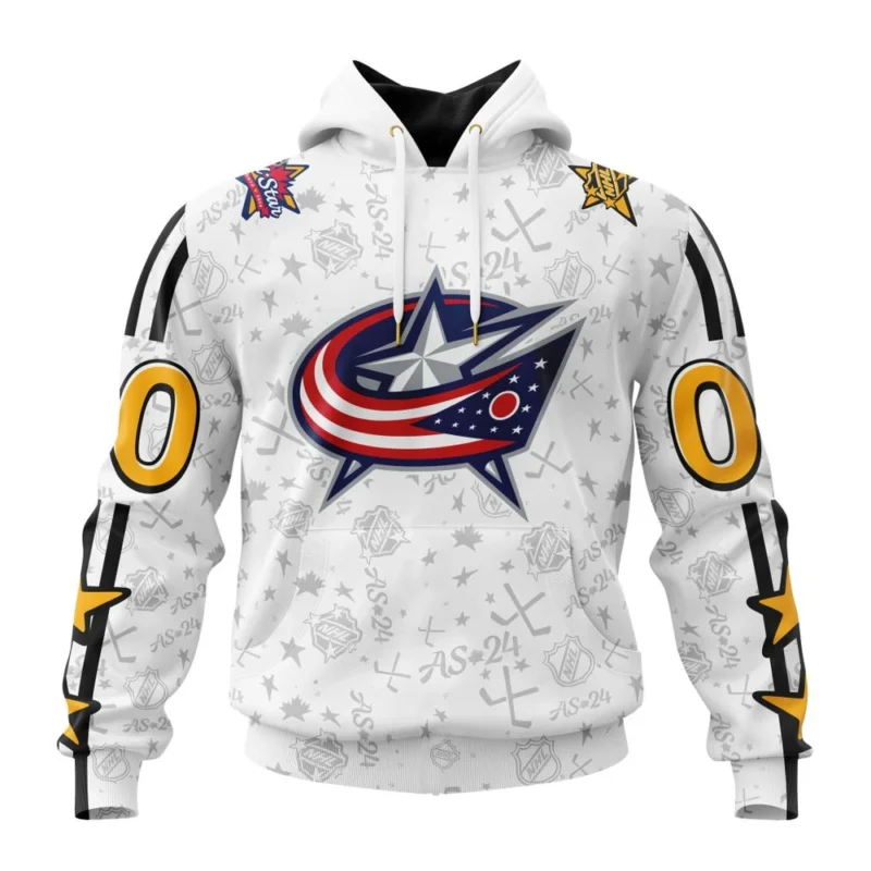 NHL Columbus Blue Jackets Special  All-Star Game Design,QTNHL080524A813