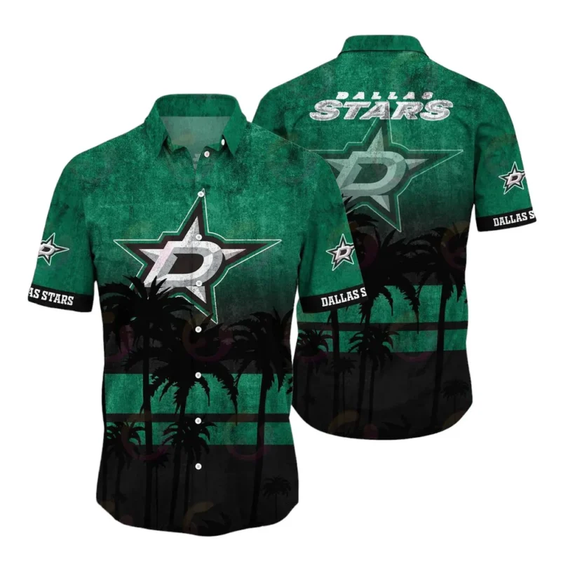 Dallas Stars  Summer Style National Hockey League Hawaiian Shirt All Over Prints QTHW310724A2