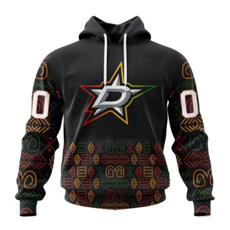 NHL Dallas Stars Special Design For Black History Month,QTNHL080524A1064