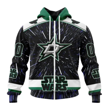 NHL Personalized Name And Number, Dallas Stars Special Star Wars Design,QTNHL Personalized Name And Number,080524B1127