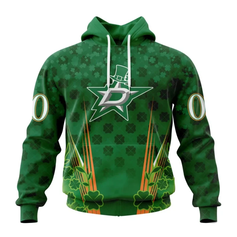 NHL Dallas Stars Special Design For St. Patrick' Day,QTNHL080524A1156