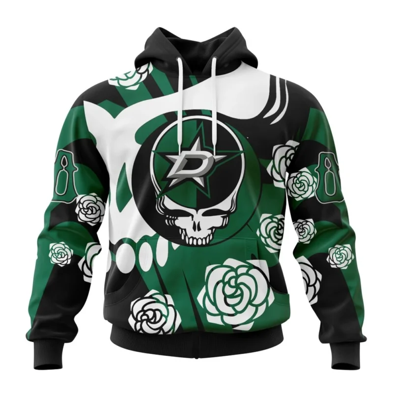 NHL Dallas Stars Special Grateful Dead Design,QTNHL080524A1282