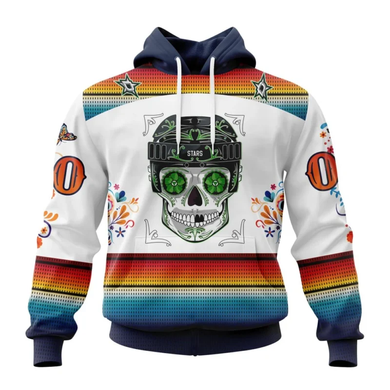 NHL Dallas Stars Special Design For Dia De Los Muertos,QTNHL080524A1453