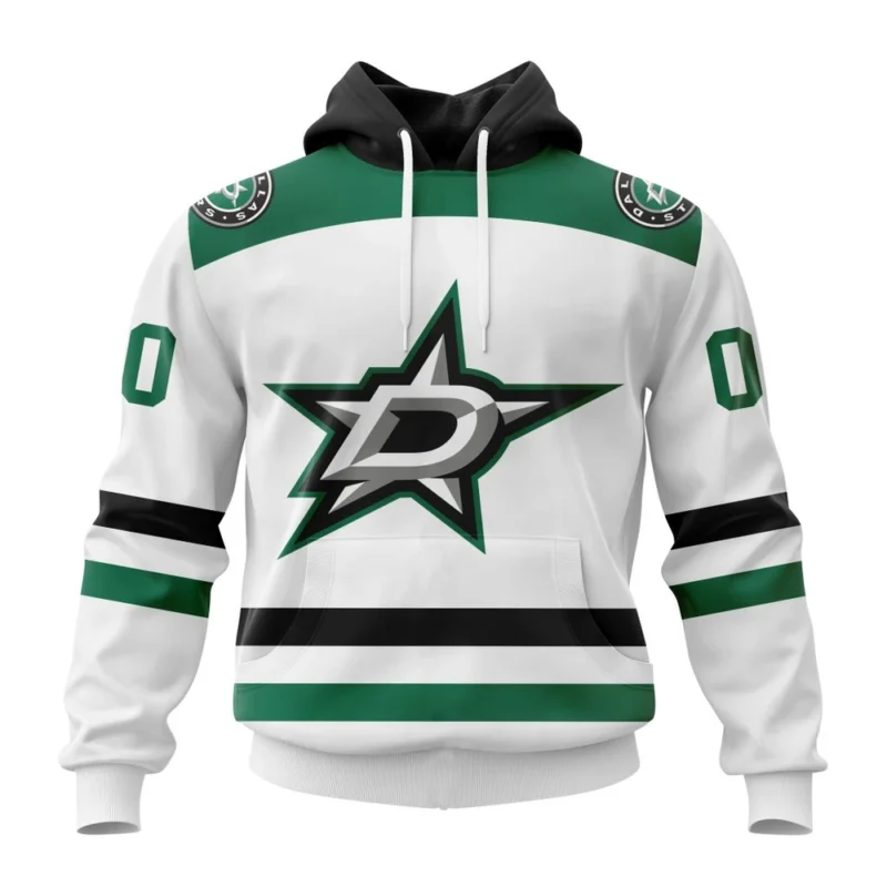 NHL Dallas Stars Personalized  Away Kits,QTNHL080524A1556