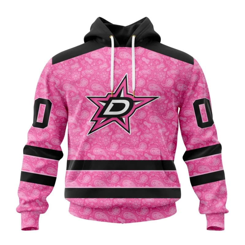 NHL Dallas Stars Special Pink Fight Breast Cancer,QTNHL080524A1646