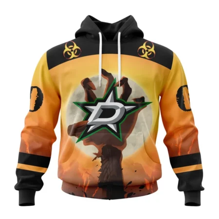 NHL Dallas Stars Special Zombie Design For Halloween,QTNHL080524A1943