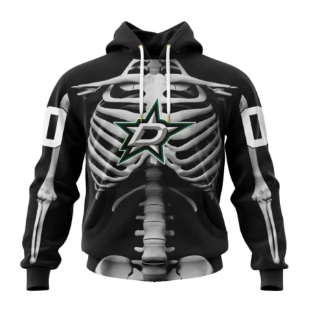 NHL Dallas Stars Special Skeleton Costume For Halloween,QTNHL080524A2033