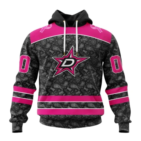 NHL Dallas Stars Special Pink In The Rink Fight Breast Cancer,QTNHL080524A2088