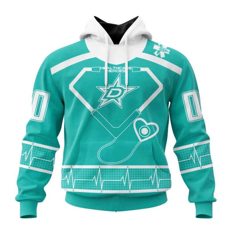 NHL Dallas Stars Special Design Honoring Healthcare Heroes,QTNHL080524A2305