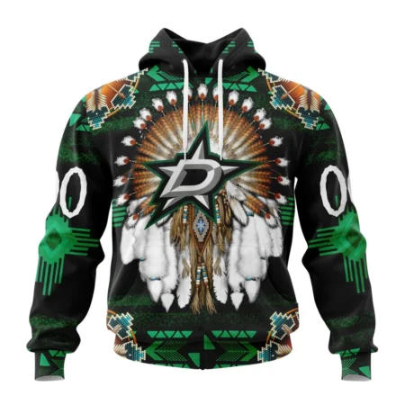 NHL Dallas Stars Special Native Costume Design,QTNHL080524A2687