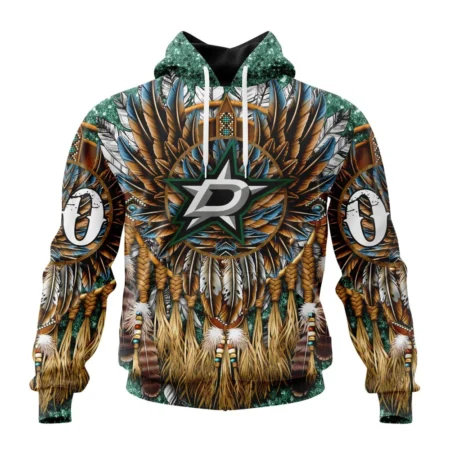 NHL Dallas Stars Special Native Costume Design,QTNHL080524A2743