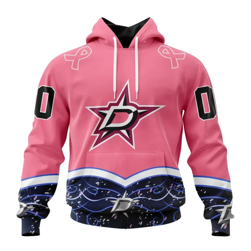 NHL Dallas Stars, Specialized Unisex For Hockey Fights Cancer,QTNHL080524A2830