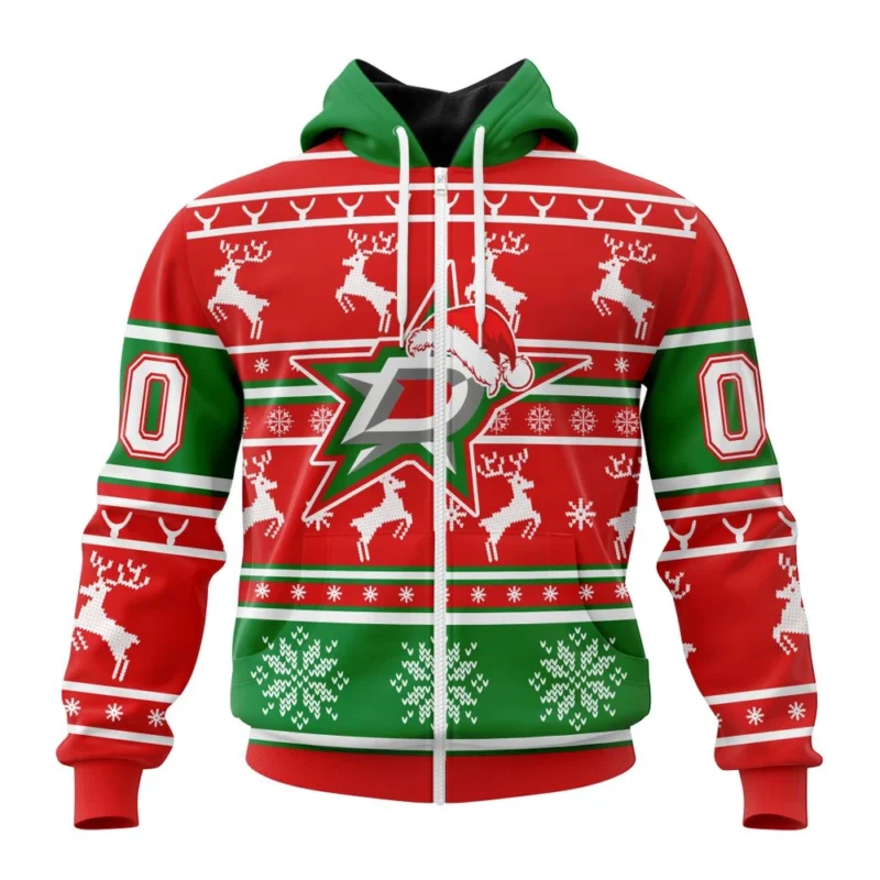 NHL Dallas Stars, Specialized Unisex Christmas Is Coming ,QTNHL 080524B2965