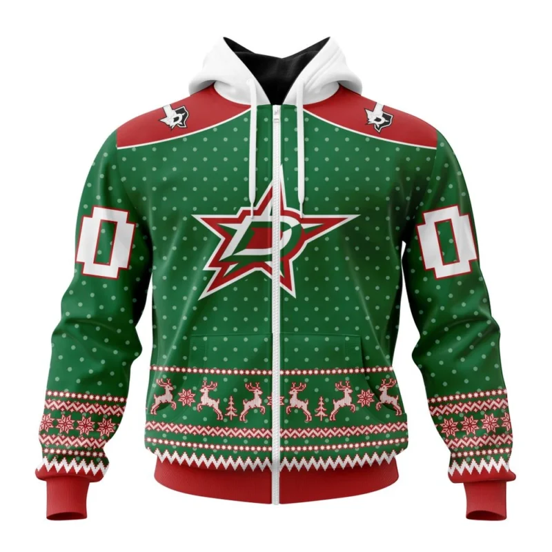 NHL Dallas Stars Special Christmas Apparel,QTNHL 080524B3047