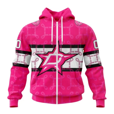 NHL Dallas Stars, Specialized Design I Pink I Can, In October We Wear Pink Breast Cancer,QTNHL 080524B3624