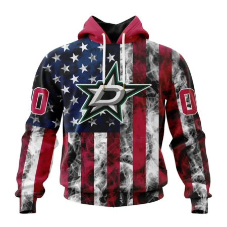 NHL Dallas Stars Special Design For Independence Day The Fourth Of July,QTNHL080524A494