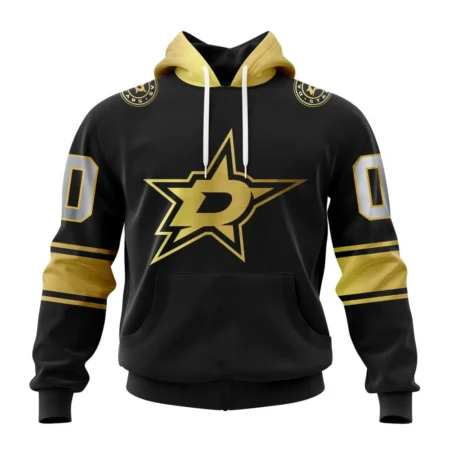 NHL Dallas Stars Special Black And Gold Design,QTNHL080524A776