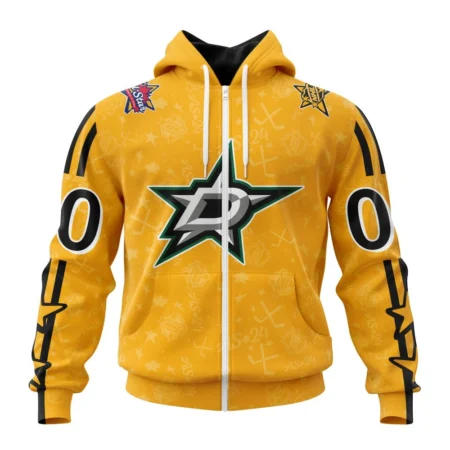 NHL Personalized Name And Number, Dallas Stars Special  All-Star Game Design,QTNHL Personalized Name And Number,080524B809