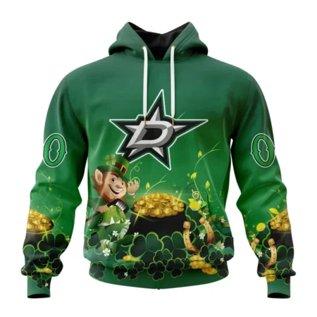 NHL Dallas Stars Special Design For St. Patrick' Day,QTNHL080524A906