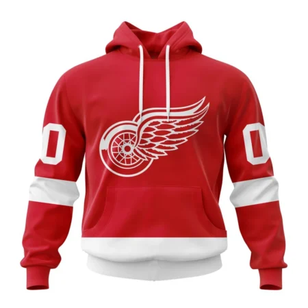 NHL Detroit Red Wings Personalized  Home Kits,QTNHL080524A1557