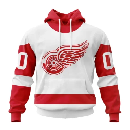 NHL Detroit Red Wings Personalized  Away Kits,QTNHL080524A1558