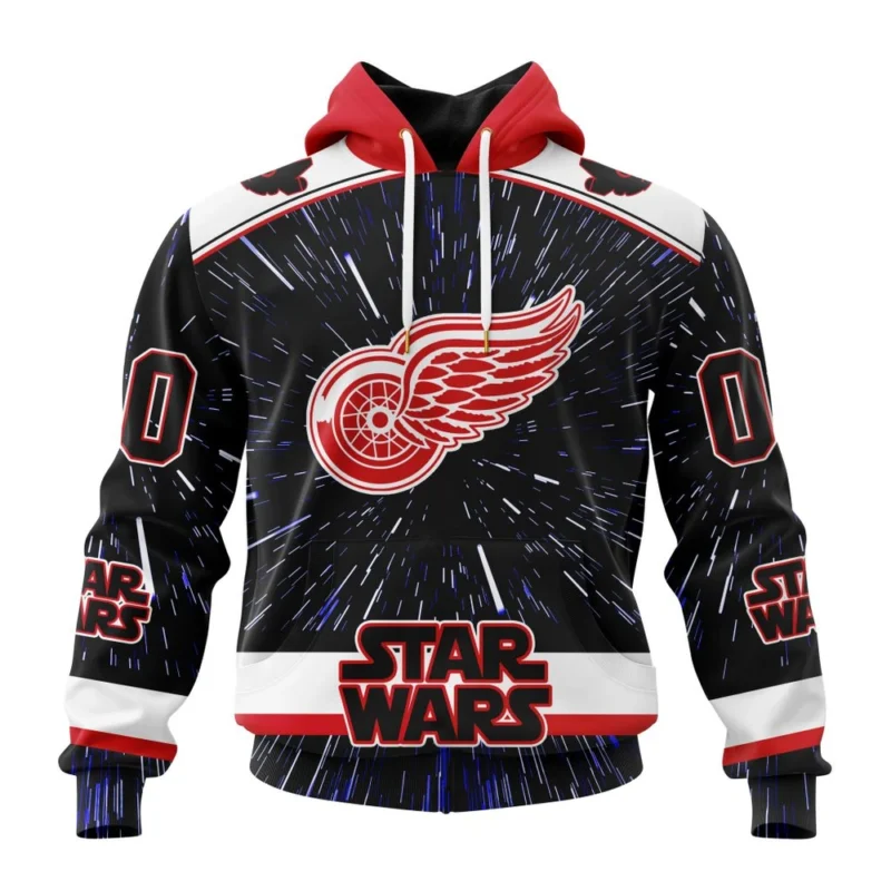 NHL Detroit Red Wings Special Star Wars Design,QTNHL080524A171