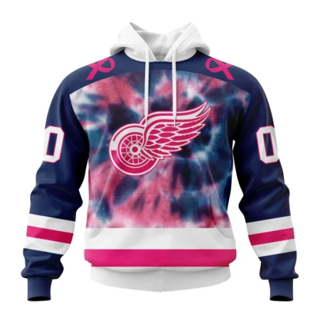 NHL Detroit Red Wings Special Pink October Fight Breast Cancer,QTNHL080524A1838