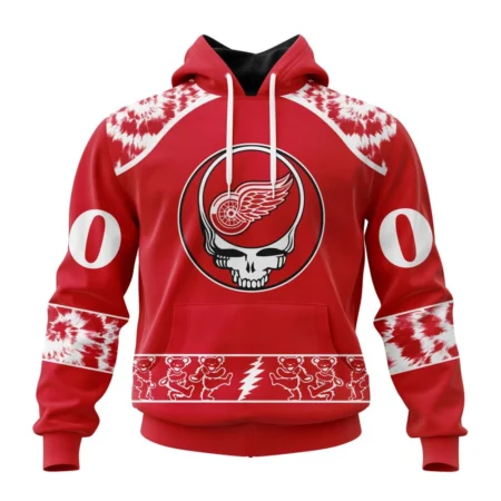 NHL Detroit Red Wings Special Grateful Dead Design,QTNHL080524A27