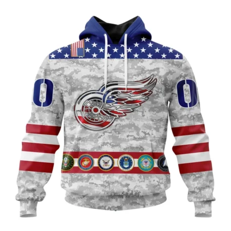 NHL Detroit Red Wings Armed Forces Appreciation,QTNHL080524A2774