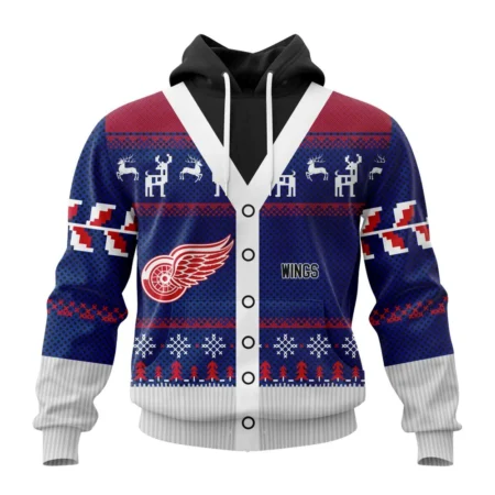 NHL Detroit Red Wings, Specialized Chrismas Season,QTNHL080524A2801