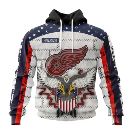 NHL Detroit Red Wings, Specialized Unisex In Us Concepts ,QTNHL080524A2889