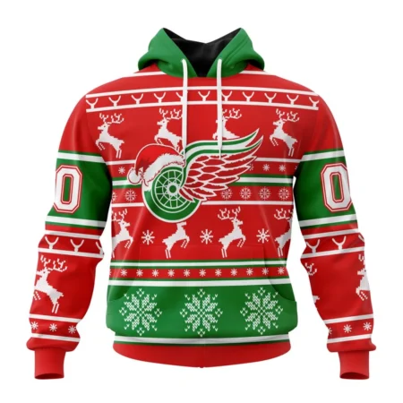 NHL Detroit Red Wings, Specialized Unisex Christmas Is Coming ,QTNHL080524A2966