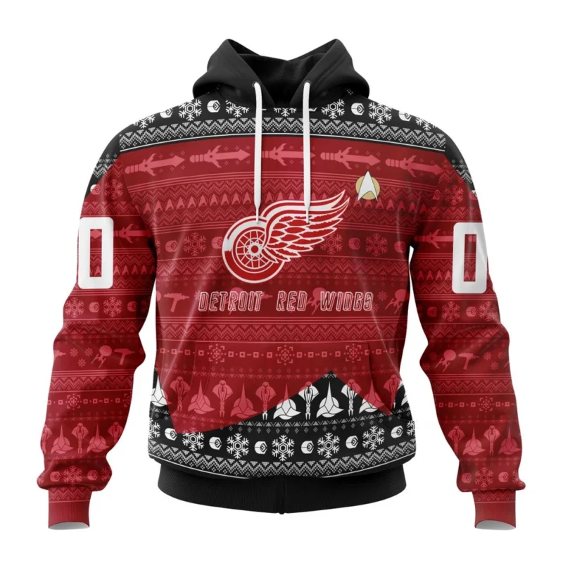 NHL Detroit Red Wings Special Star Trek Design,QTNHL080524A3019