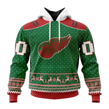 NHL Detroit Red Wings Special Christmas Apparel,QTNHL080524A3048