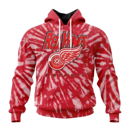 NHL Detroit Red Wings Special Retro Vintage Tie Dye,QTNHL080524A337