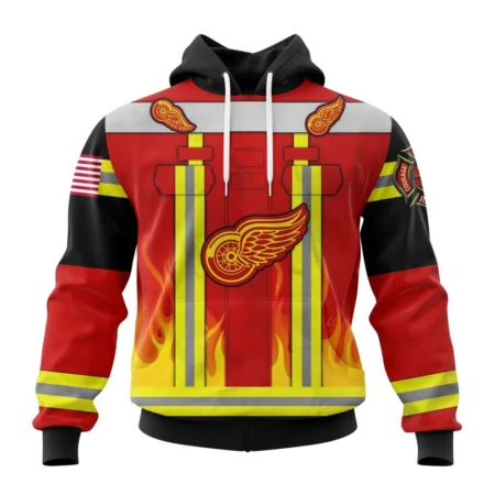 NHL Detroit Red Wings Honnor Firefighter Uniform ,QTNHL080524A3742