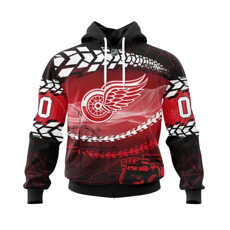 NHL Detroit Red Wings, Specialized Off Road Style,QTNHL080524A4012