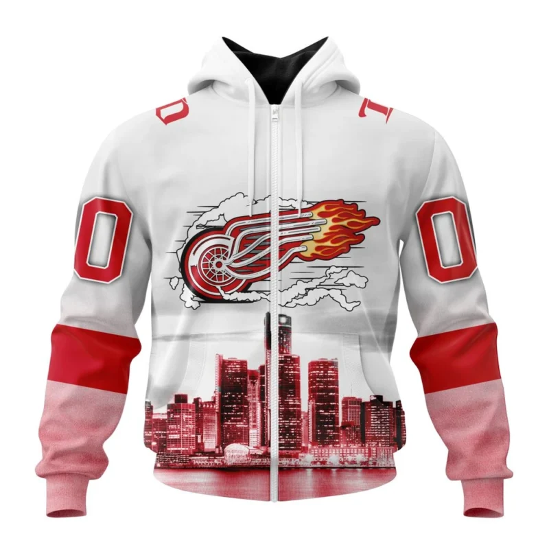 NHL Detroit Red Wings Special Motor City Design,QTNHL 080524B4074