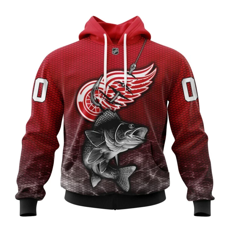 NHL Detroit Red Wings, Specialized Fishing Style,QTNHL080524A426