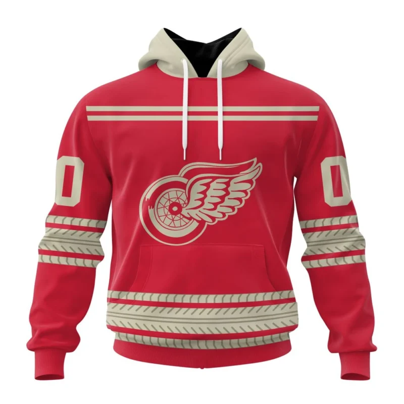 NHL Detroit Red Wings Special Two-Tone Design,QTNHL080524A463