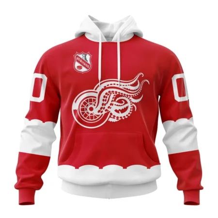 NHL Detroit Red Wings Personalized Heritage Design,QTNHL080524A668