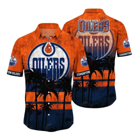 Edmonton Oilers  Summer Style National Hockey League Hawaiian Shirt All Over Prints QTHW310724A5