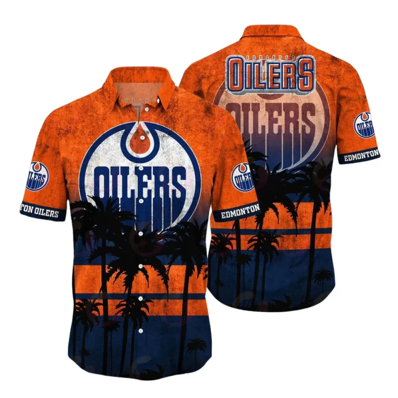 Edmonton Oilers  Summer Style National Hockey League Hawaiian Shirt All Over Prints QTHW310724A5